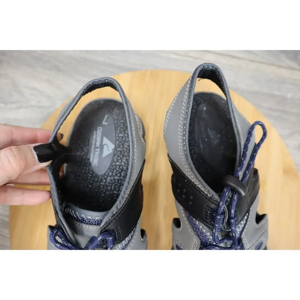 Ozark Trail Shoe Mens 7 Gray Sandal Outdoor Hiking Comfort Walking Round Toe